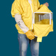 Bee protective jacket with zipper